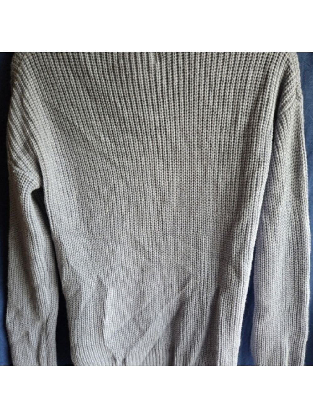 Pink Rose Women's Faux Wrap Sweater in Powder Blue NWT - Picture 5 of 5